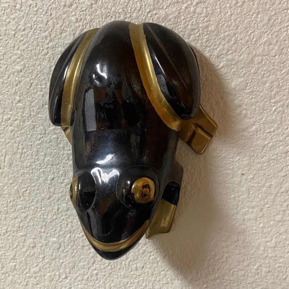 Vintage Frog 🐸 Handmade Heavy Brass